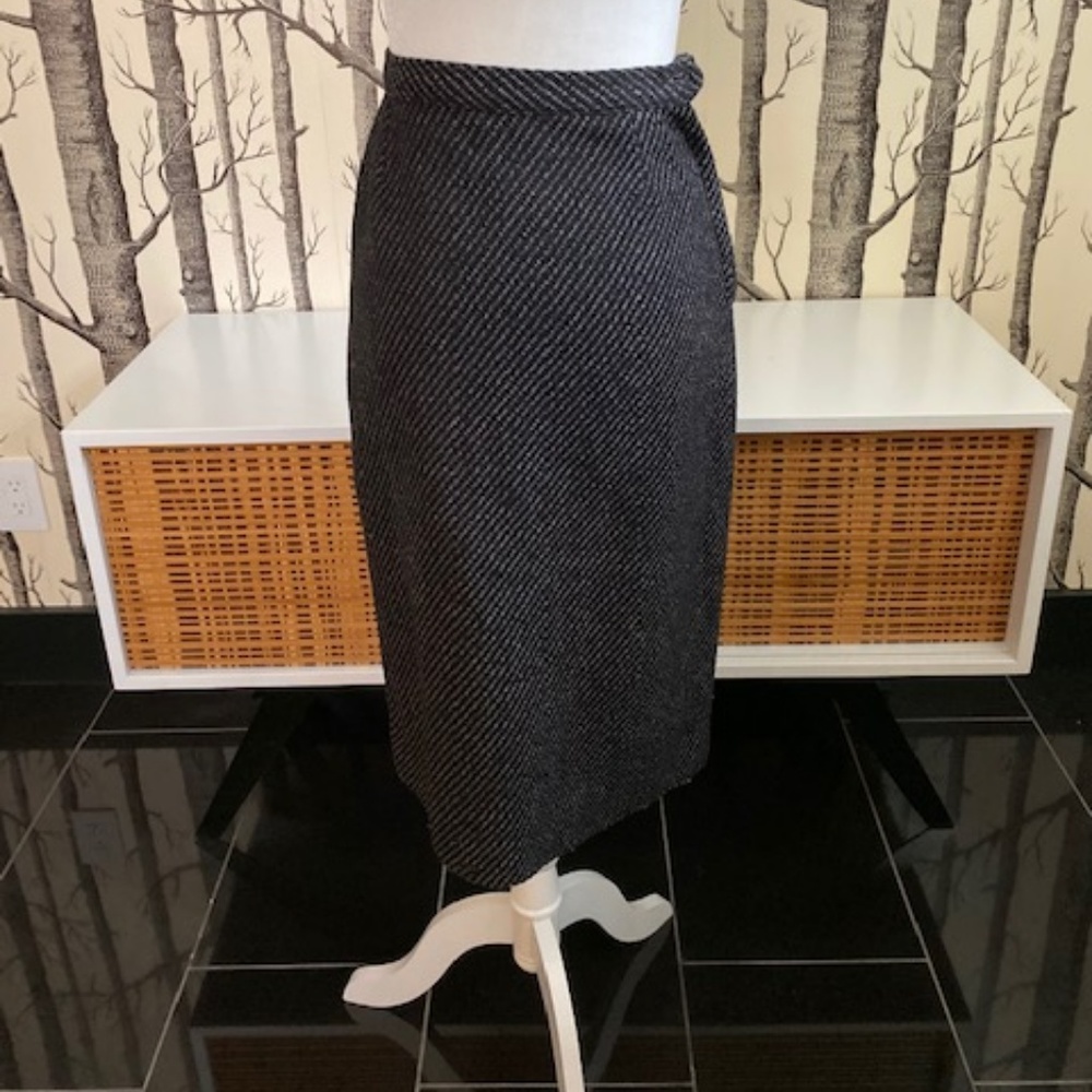 Textured Wool Skirt (vintage)